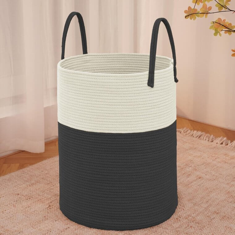 JMvicyroam Laundry Basket - Stylish, Eco-Friendly Storage Solution - Now 10% Off!