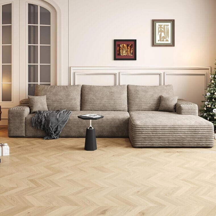 AUGOP Sectional Sofa - Cozy and Stylish Living Room Essential - Now 11% Off!