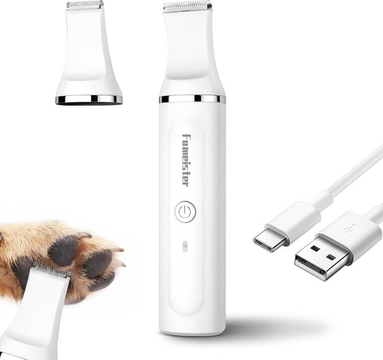 Fumeister Dog Clippers - Cordless, Waterproof, Low Noise Grooming Tool - Now 30% Off!
