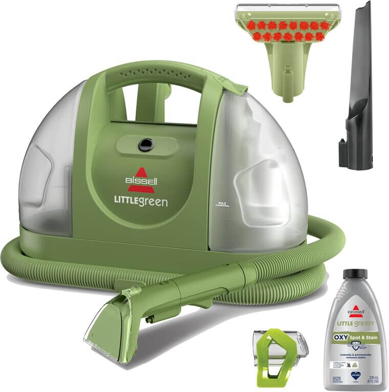BISSELL Little Green Cleaner - Tackle Pet Messes Effortlessly - Don’t Miss the 15% Discount!