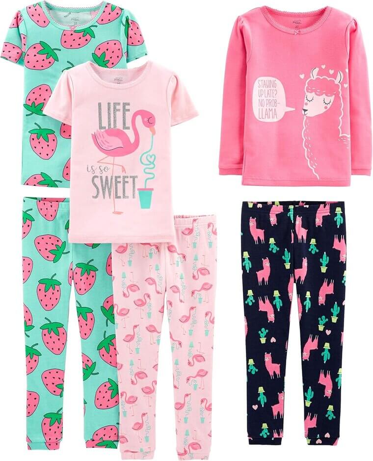 Simple Joys Pajama Set - Cozy Comfort for Girls!
