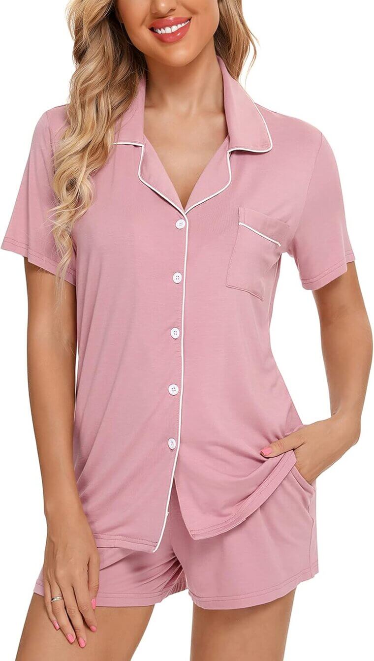 Pjmlifecoco Pajama Set - Soft, Stylish Sleepwear with Shorts