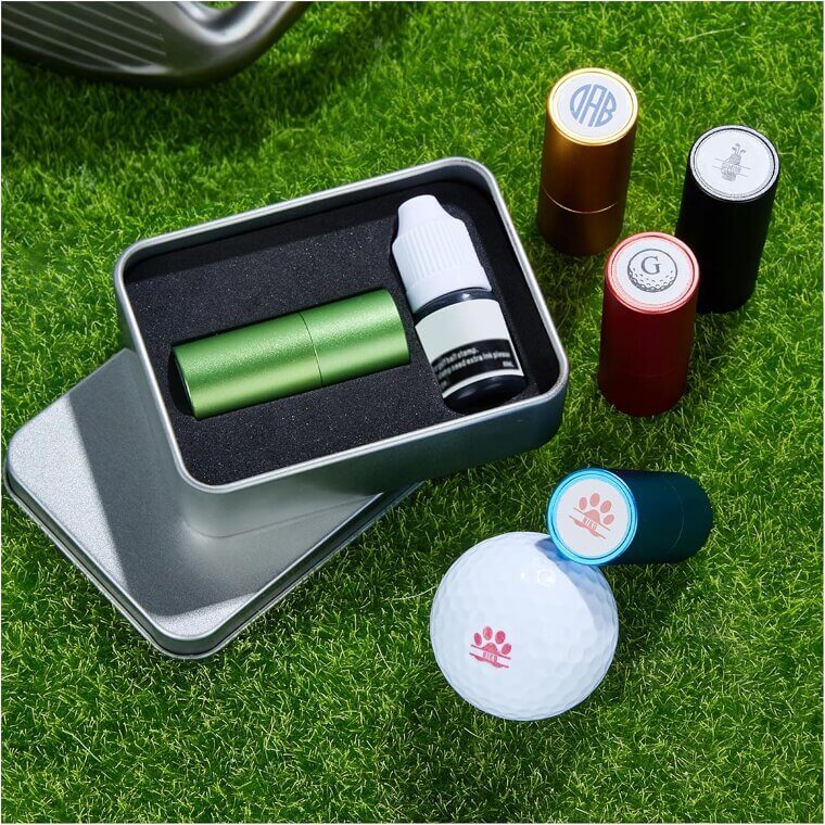 Personalized Golf Ball Stamp Kit - Perfect Gift for Golfers!