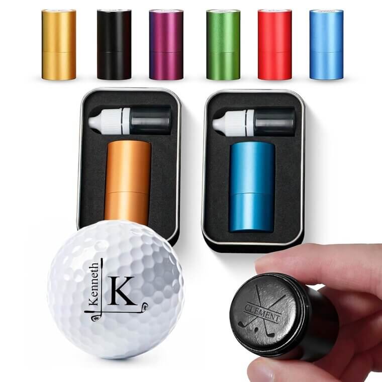 Personalized Golf Ball Stamp - Make Your Mark on Every Swing