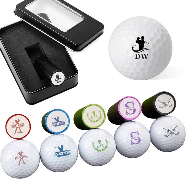 Callie Golf Ball Stamp - Personalize Your Game!