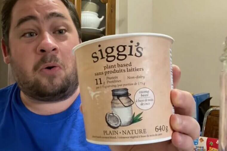 Siggi's Plant Based Sweetened Plain Yogurt