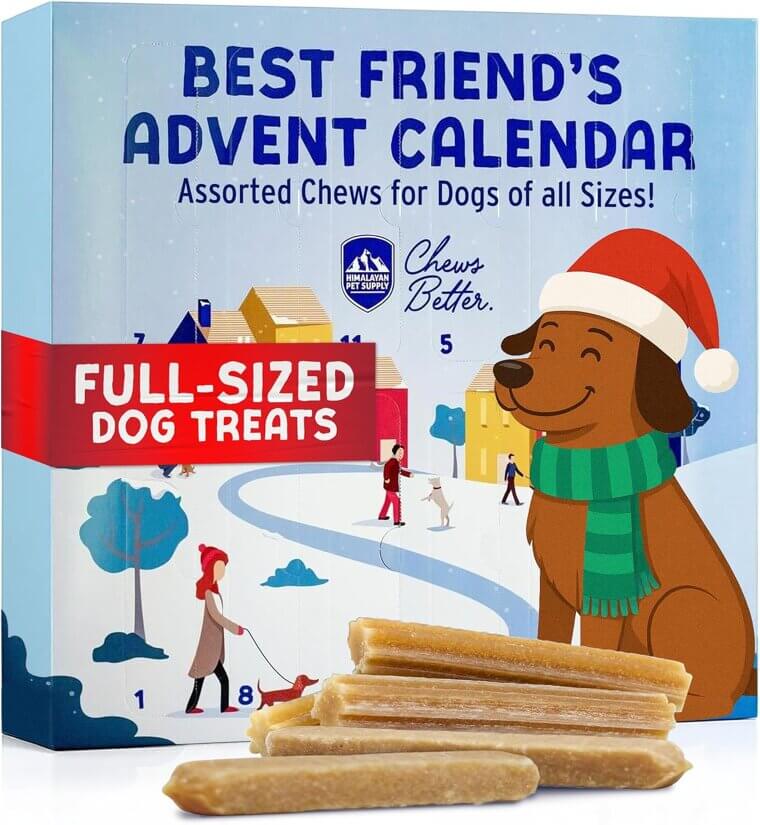 Himalayan Dog Chew Calendar - Natural Holiday Treats for Dogs