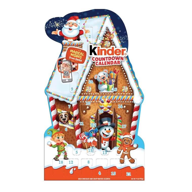 Kinder Advent Calendar 2025 - Sweet Holiday Countdown Fun! - Enjoy 16% Off!