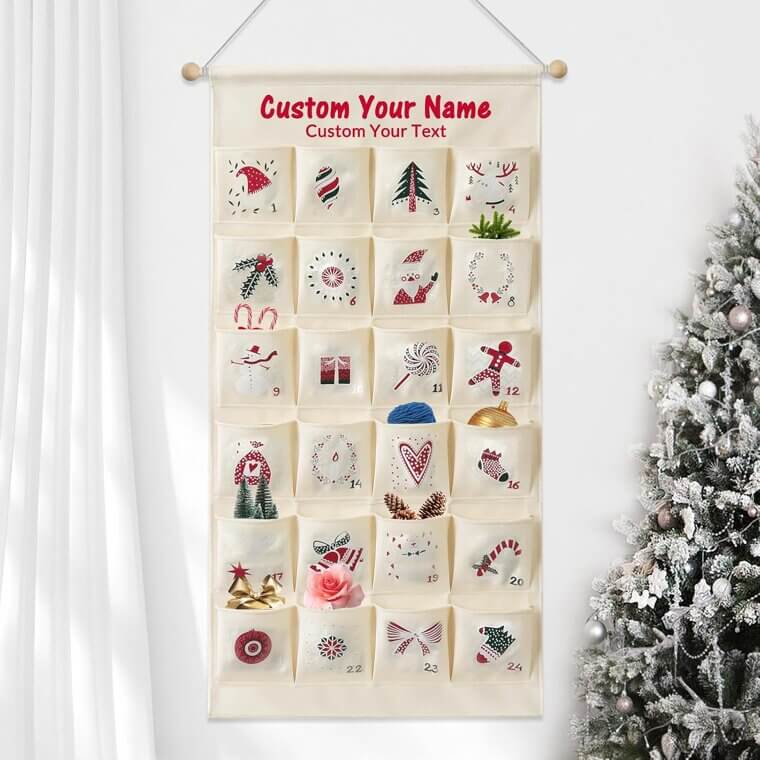 Custom Advent Calendar - Personalized Xmas Countdown Fun!