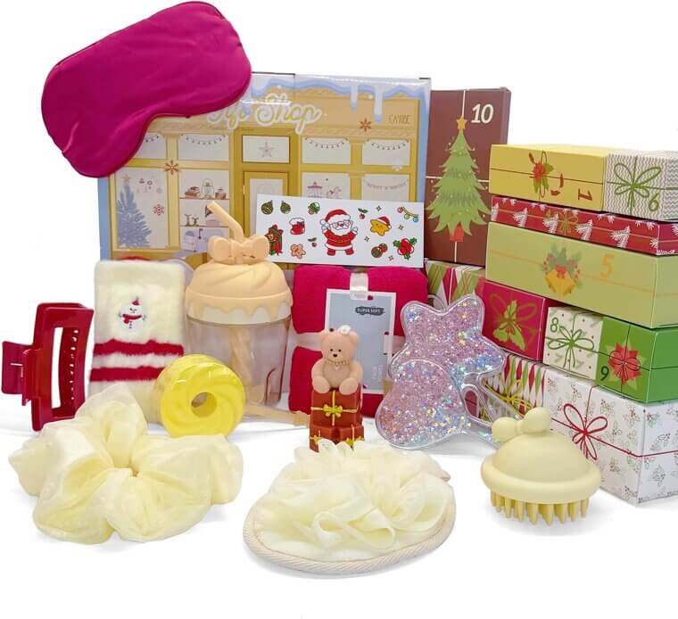 Spa Holiday Advent Calendar - 12 Days of Relaxation & Joy - Enjoy 30% Off!