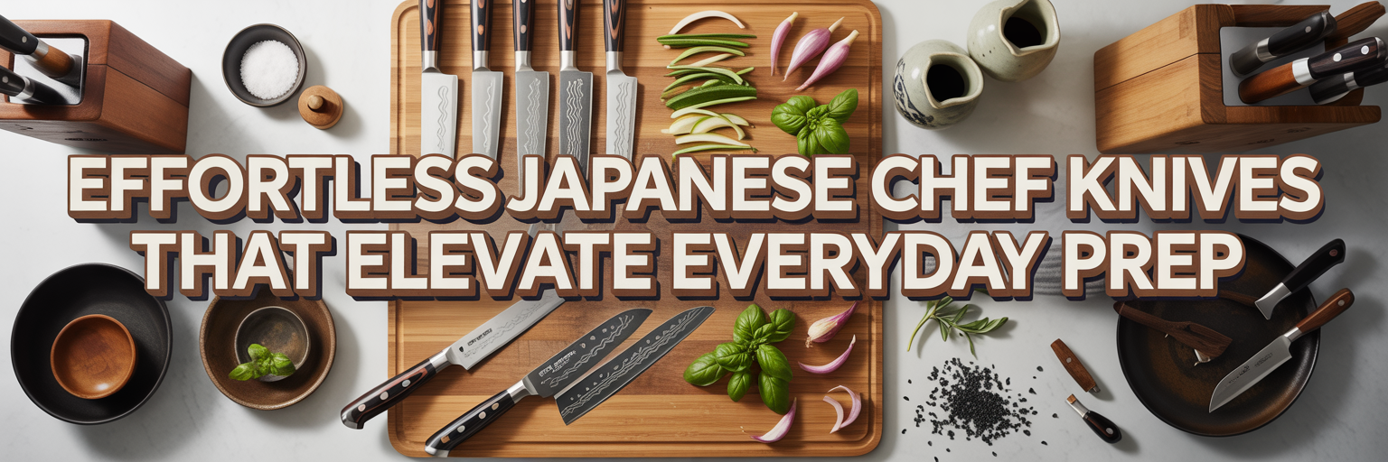 Japanese Chef Knives for Home Cooks Who Want Their Kitchen to Feel More Serious