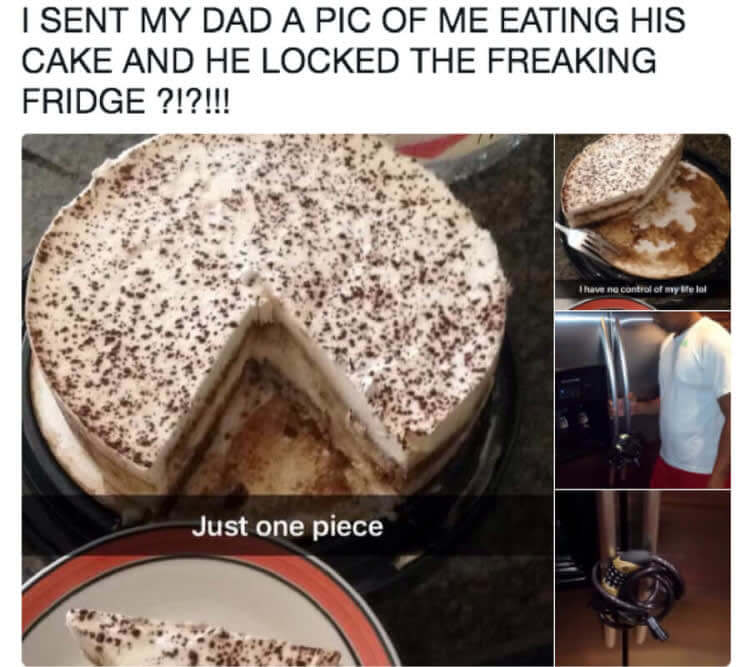 Never Eat Dads Dessert