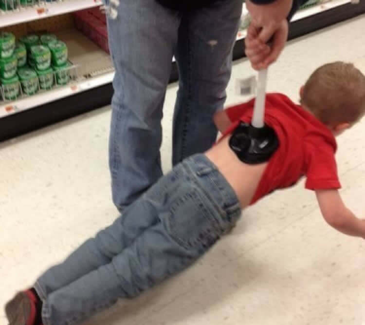 That's One Way To Carry Your Child