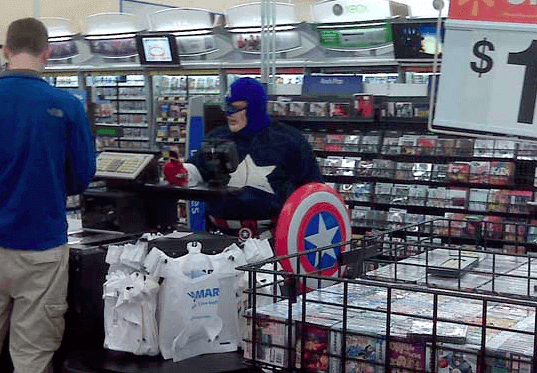 Captain America Living Among Us