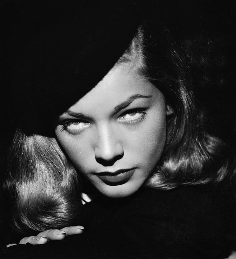 Lauren Bacall Didn't Mean to Look Sultry