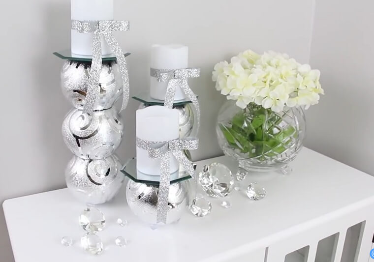 Imitation Crystal Vases