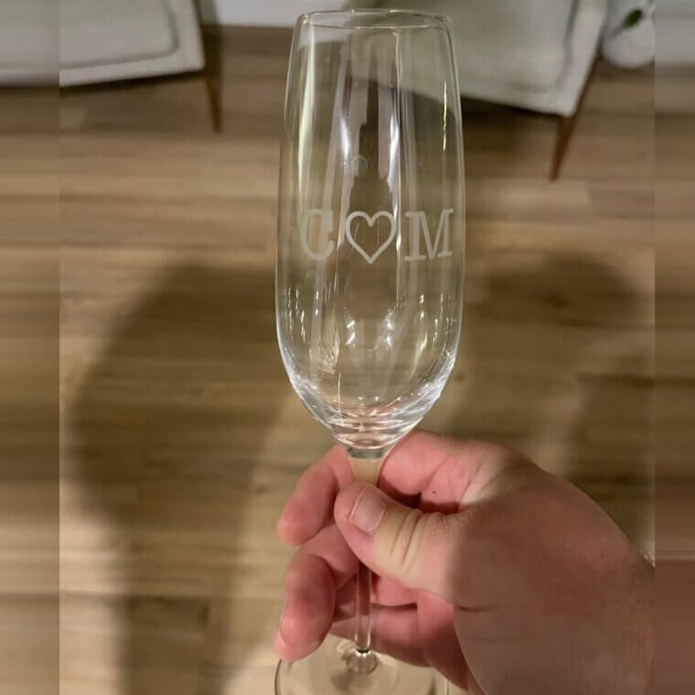 His and Hers Wine Glasses