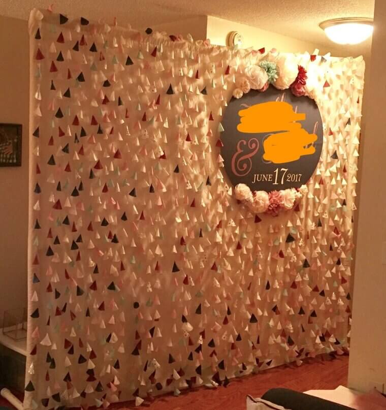 DIY Photo Booth Background