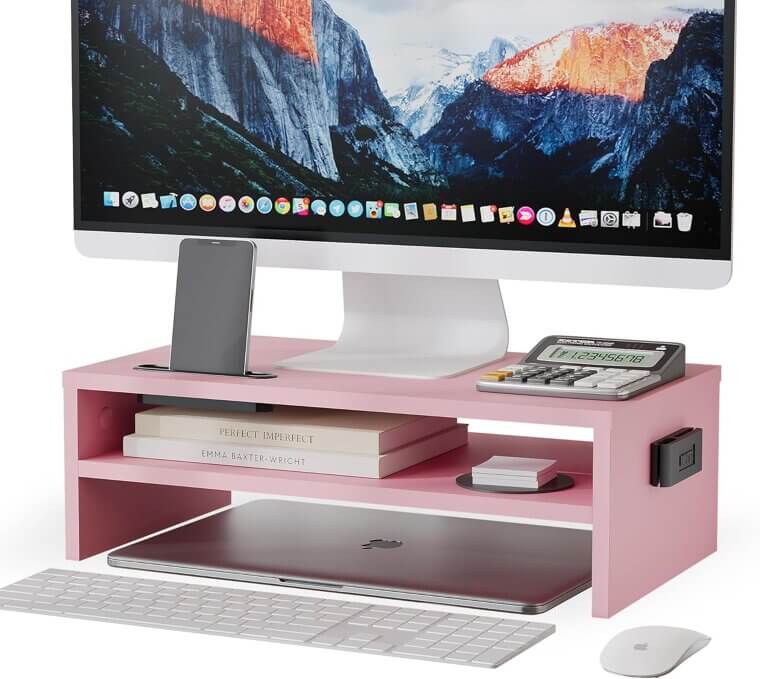 BONTEC Monitor Stand - Elevate Your Workspace - Don’t Miss the 15% Discount!