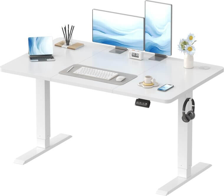 Devoko Standing Desk - Electric Height Adjustable for Home Office - 10% Off!