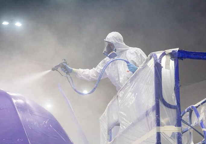 Airplane Painters Earn a Respectable Wage