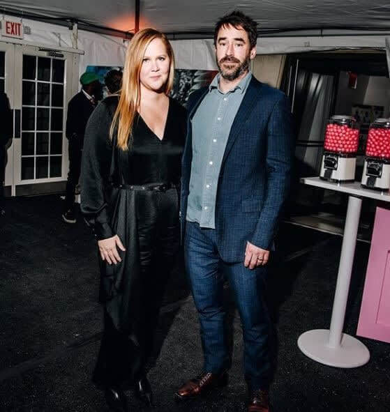 Amy Schumer and Chris Fischer