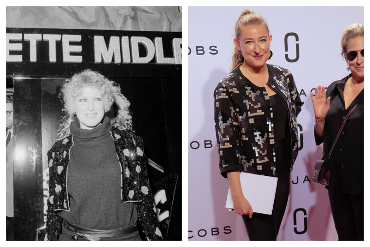 Sophie Von Haselberg in Bette Midler’s 1980s Sequin Jackets