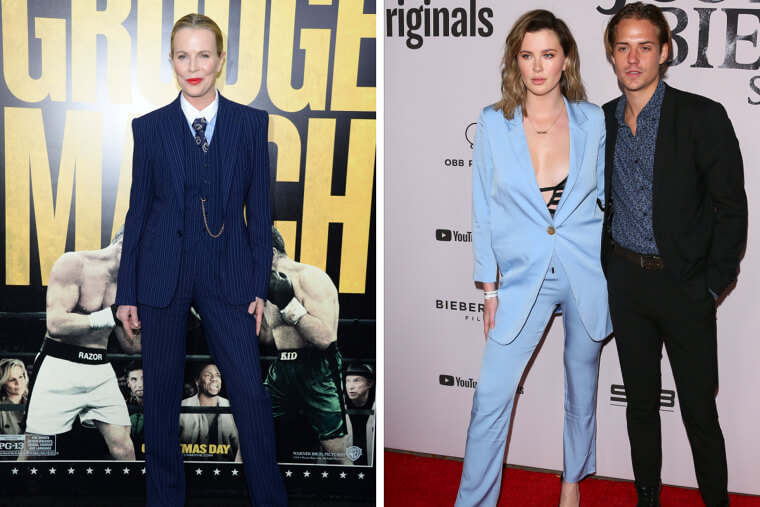 Ireland Baldwin in Kim Basinger’s 1990s Minimalist Gowns