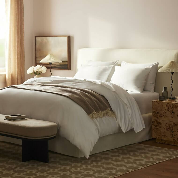 Brooklinen Sateen Sheets - Luxurious Comfort for Your Bed 