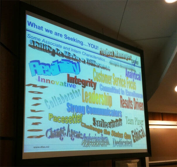 This Was a Real-Life Recruiter's Presentation