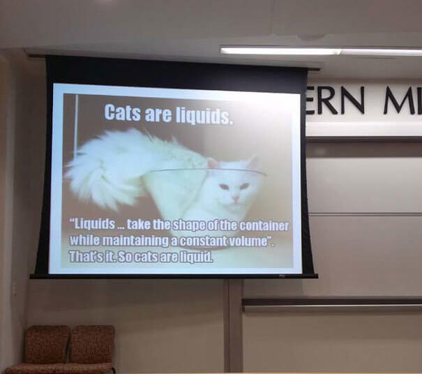 How a Physics Teacher Explained Liquids