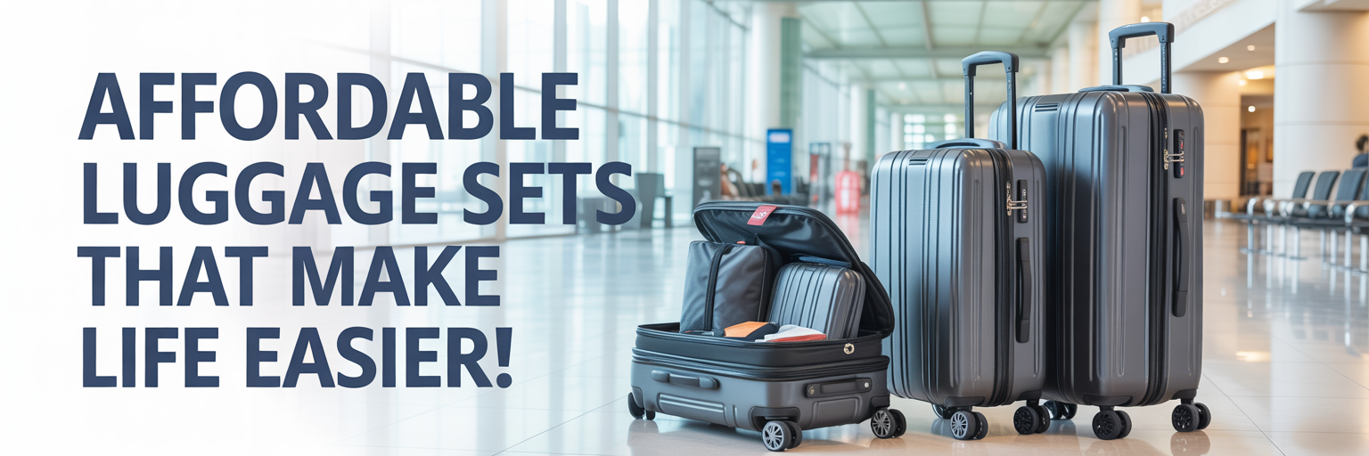 Affordable Luggage Sets That Make Life Easier