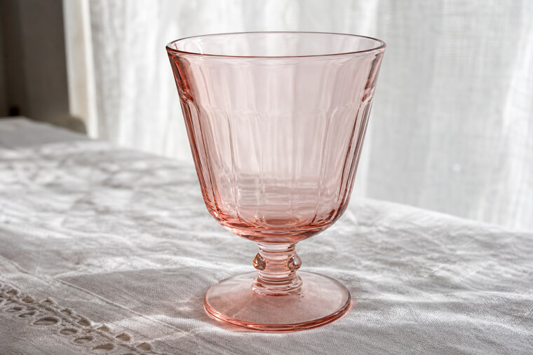 Old Colony Pink Footed Tumbler Turns Heads