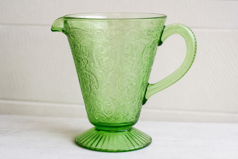 Florentine No. 2 Green Cone Pitcher