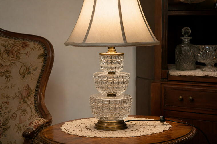 Waterford Crystal Lamp Is A Showstopper