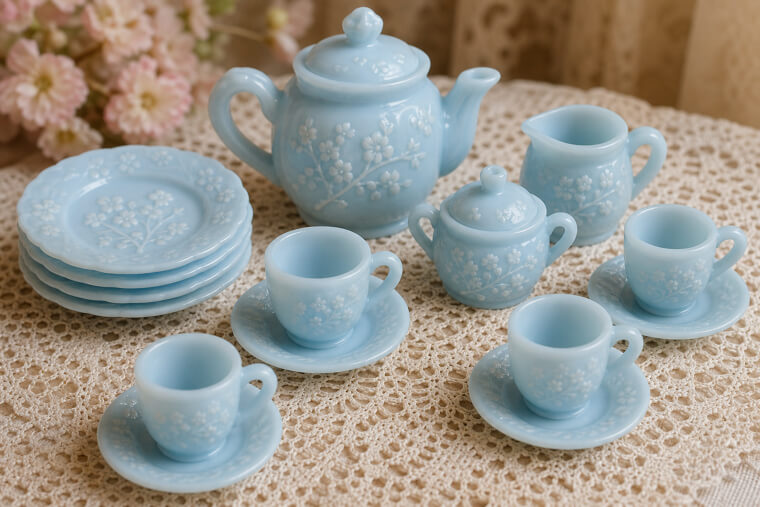 Grandmother's Cherry Blossom Child's Tea Set