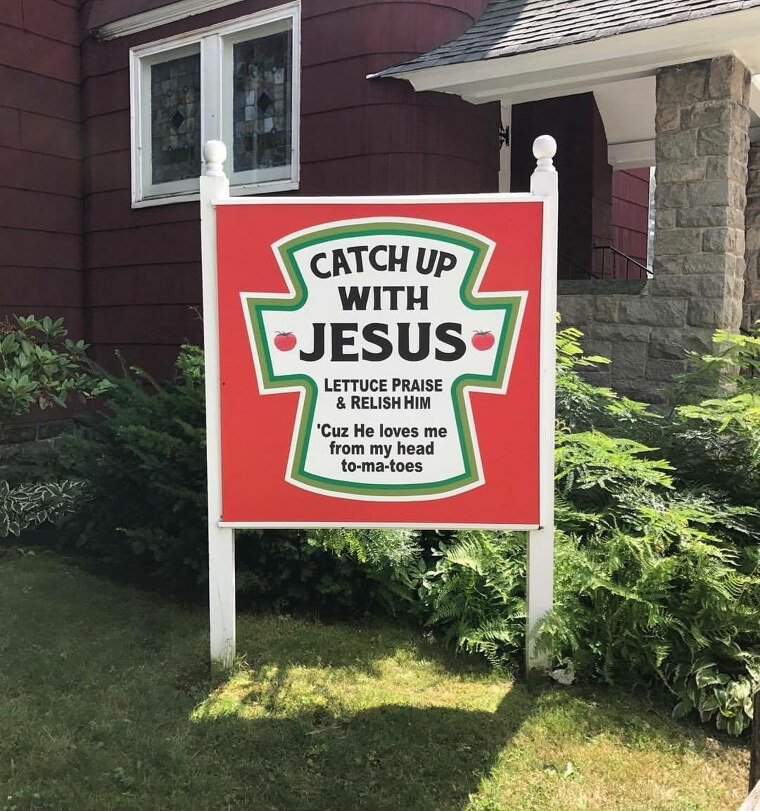 Catch Up with Jesus: A Divine Pun