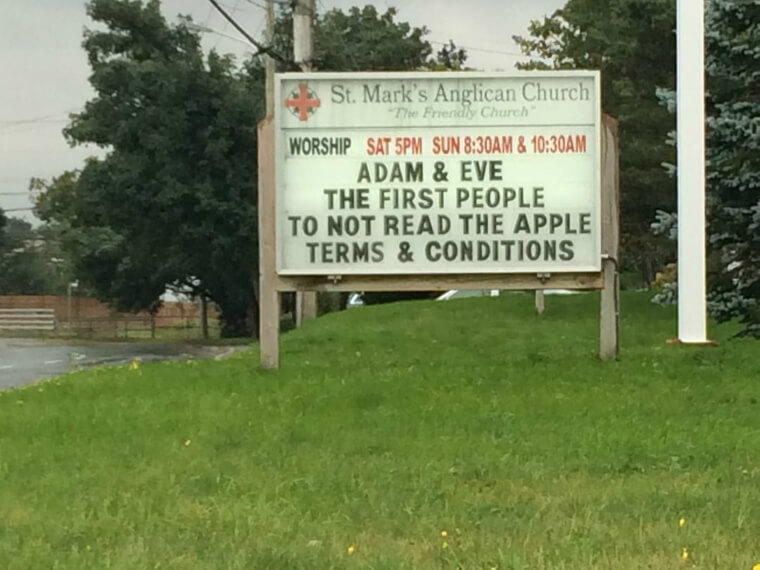 Adam and Eve's Technology Trouble