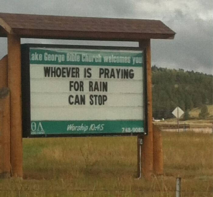 Someone's Rain Prayer Worked a Little Too Well