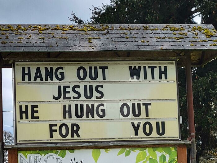 Church Sign Delivers a Heavenly Punchline