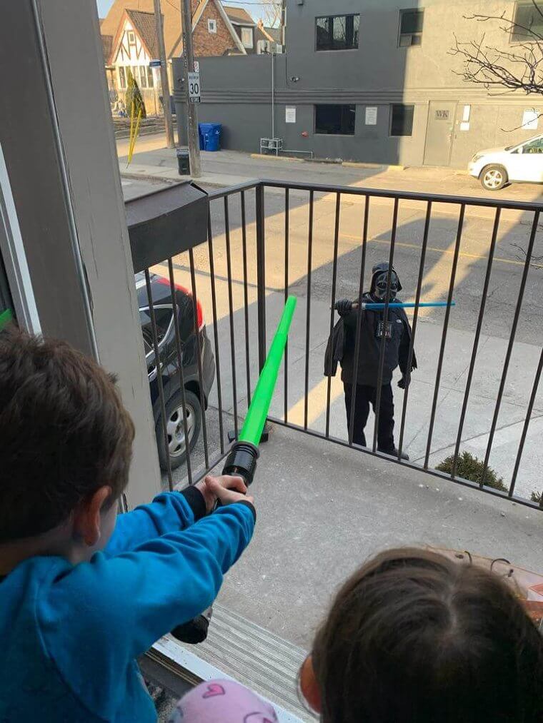 'The Force Was With Him'