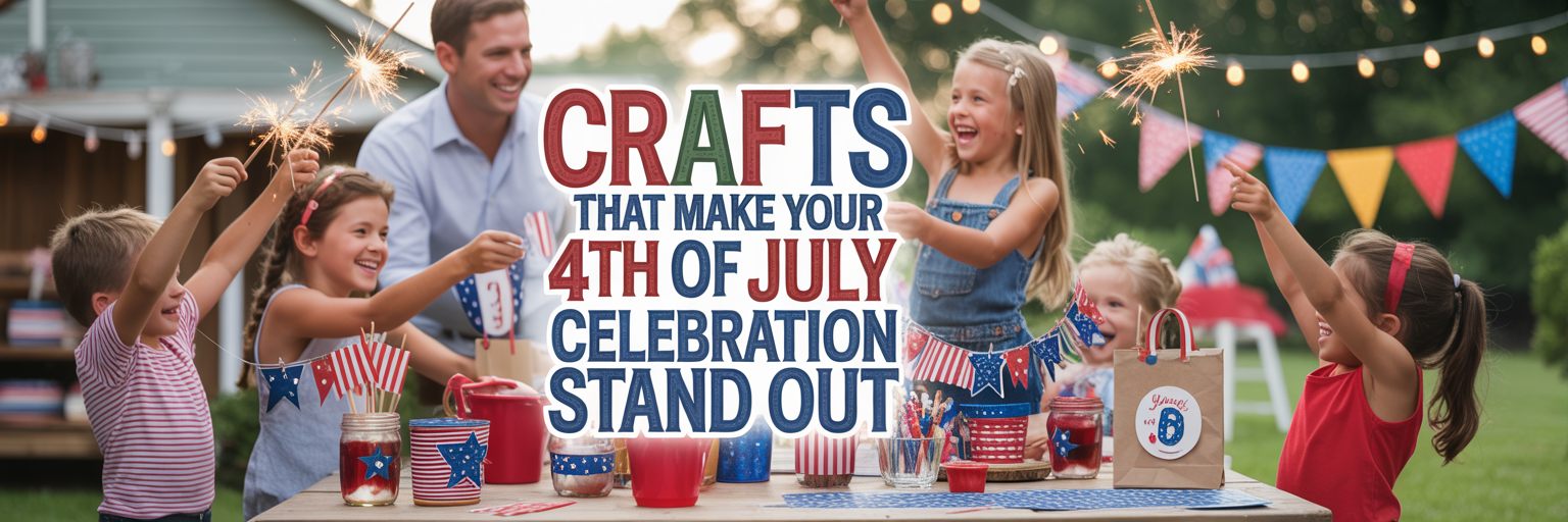 Crafts That Make Your 4th of July Celebration Stand Out