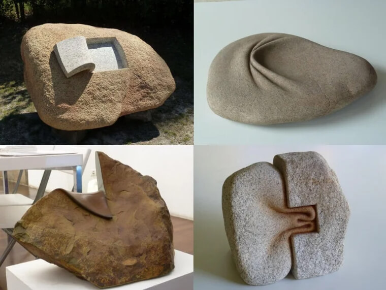 These Are Stone Sculptures