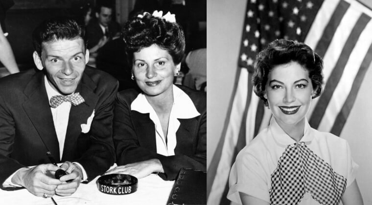 Frank Sinatra, Nancy Barbato, and Ava Gardner