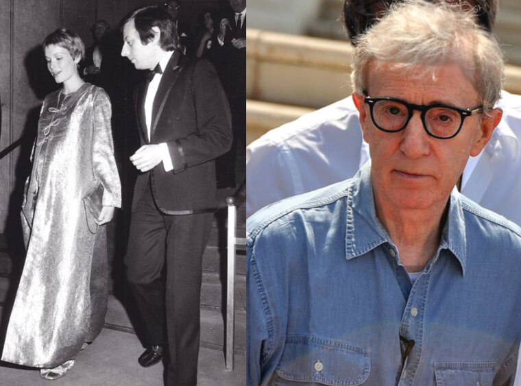 Mia Farrow, André Previn, and Woody Allen