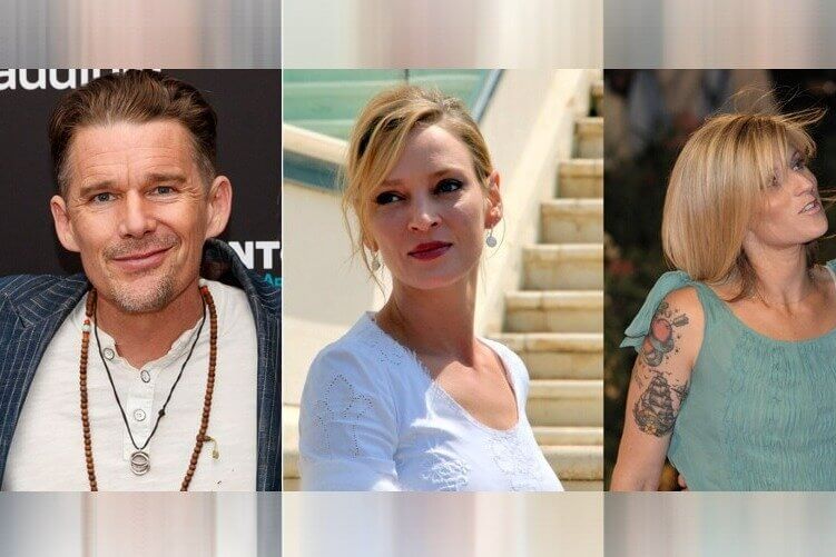 Ethan Hawke, Uma Thurman, and the Nanny
