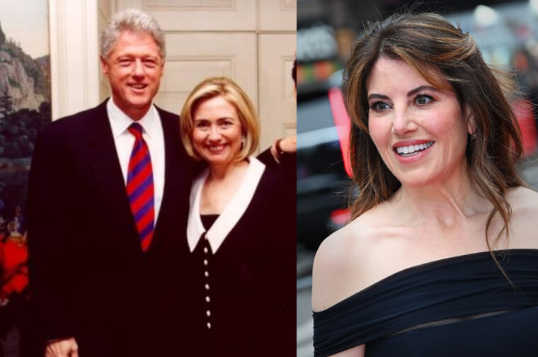 Bill Clinton, Hillary Clinton, and Monica Lewinsky