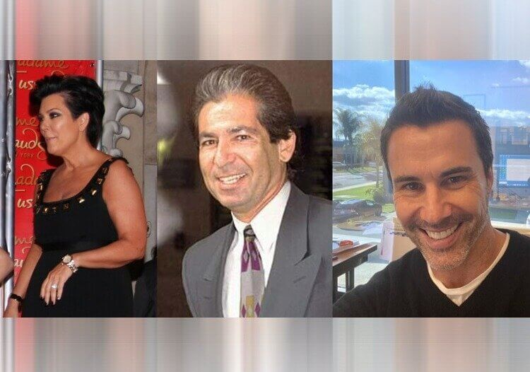 Kris Jenner, Robert Kardashian, and Todd