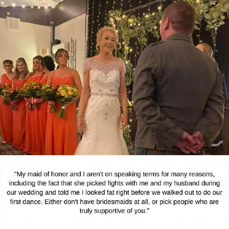 Choisir le mauvais groupe de mariés