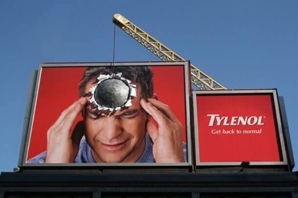 This Brand Illustrates the Pain of a Headache Pretty Directly